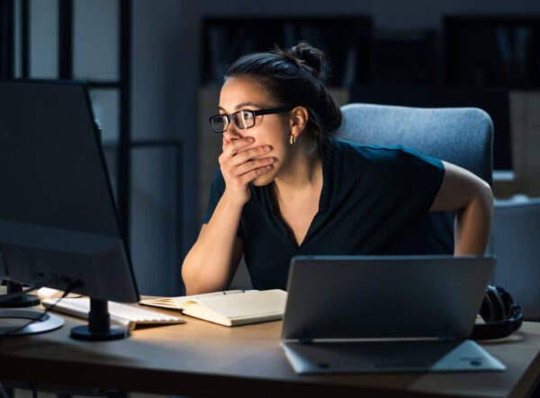 Ransomware Business Computer Malware Privacy Breach. Data Hacked